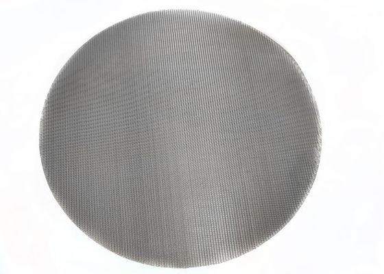 O fio tecido trançou Mesh Filter Discs 304 99% de aço inoxidável