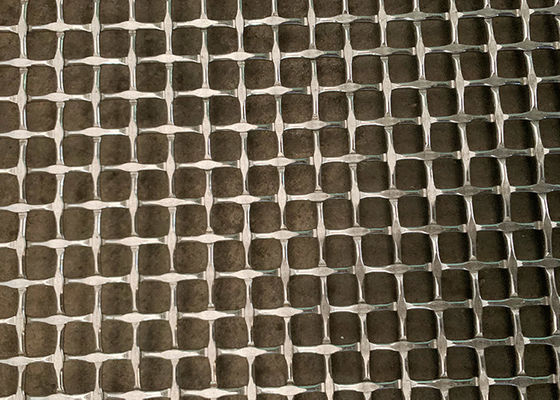 Metal decorativo de aço inoxidável Mesh Flat Pattern de 310L 1m*2m